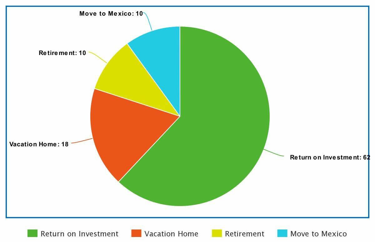 Analysis of Buyers in Tulum Mexico - Pie Chart